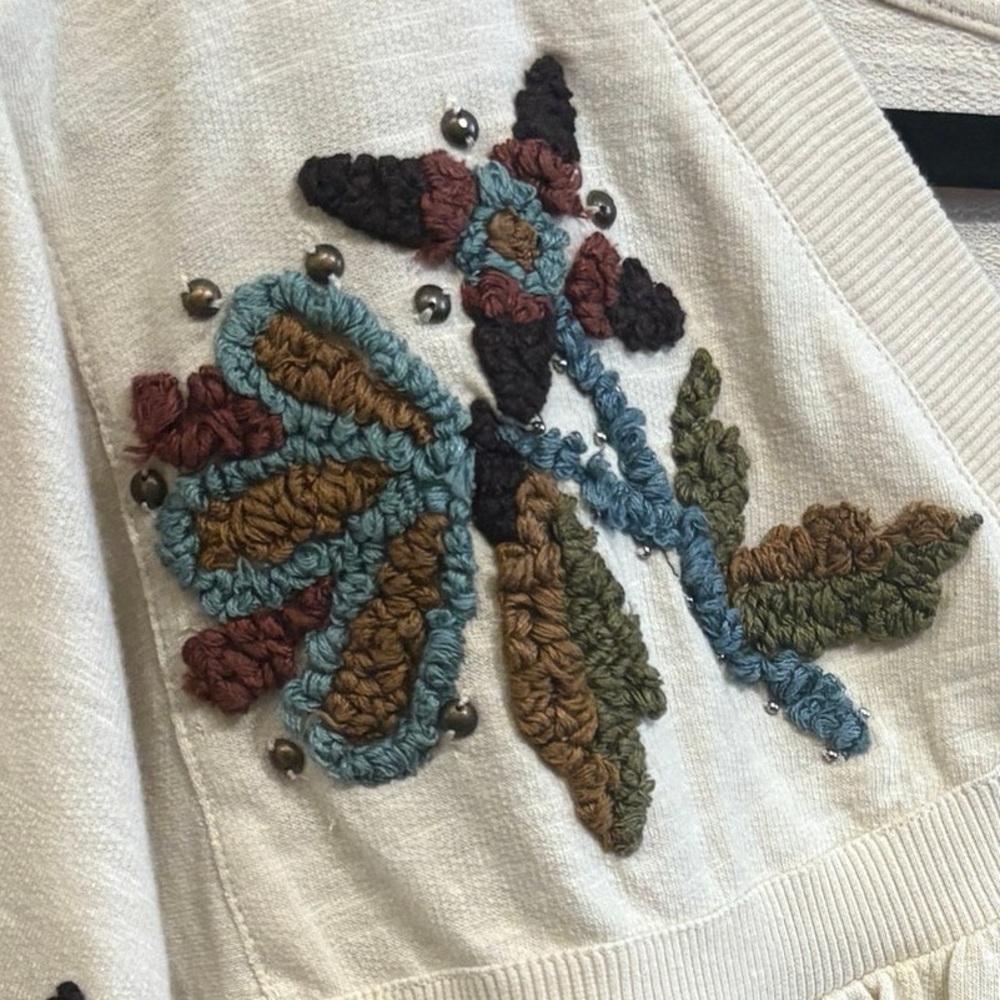 Double D Ranch heavily embroidered beaded Rimfire Top NWT - Picture 4 of 16